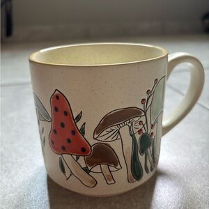 Mushroom Design Ceramic Mug